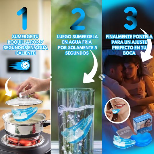 BeQuiet™ No Más Ronquidos Desde la Primera Noche