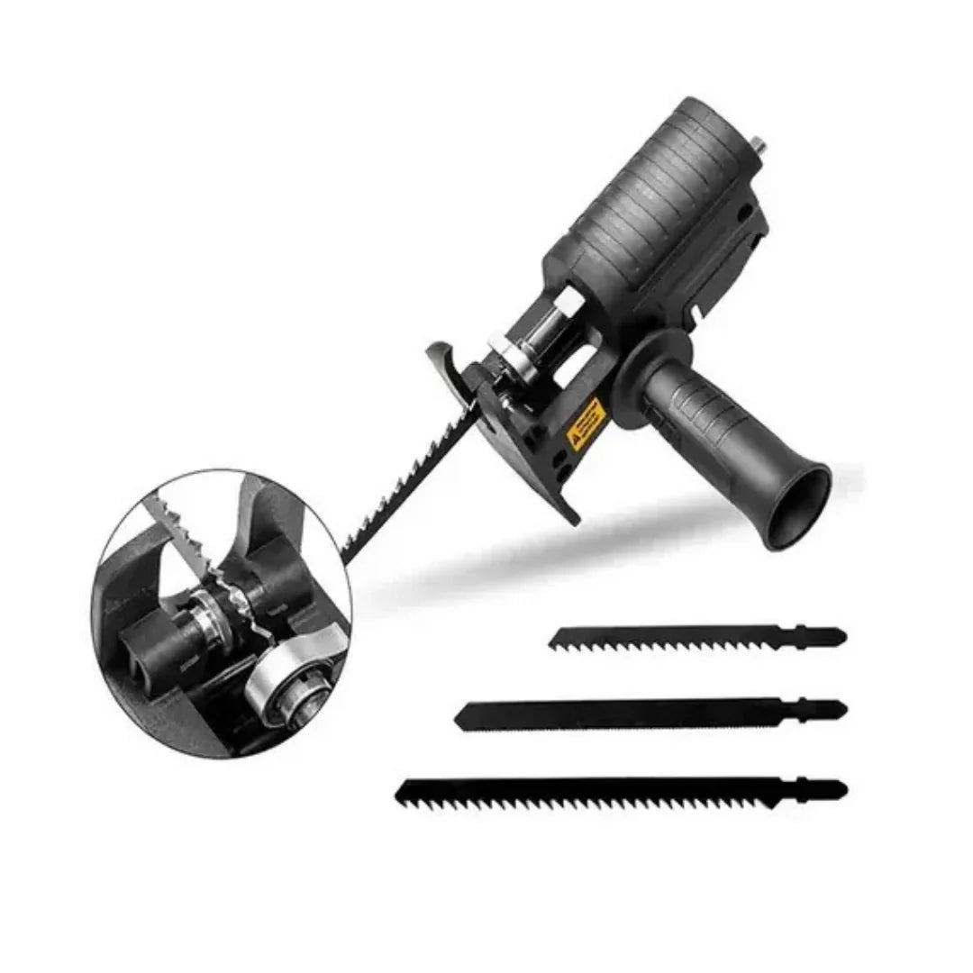 Caladora Pro™ Convertidor de Taladro a Sierra + 2 cuchillas🔥HOY 35%DCTO🔥